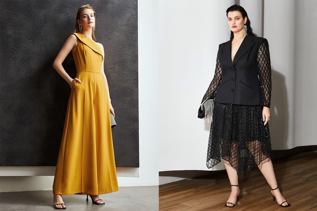 Shein's premium line MOTF partnered with Christian Siriano on a limited-edition luxury workwear collection. Photo: MOTF x Christian Siriano