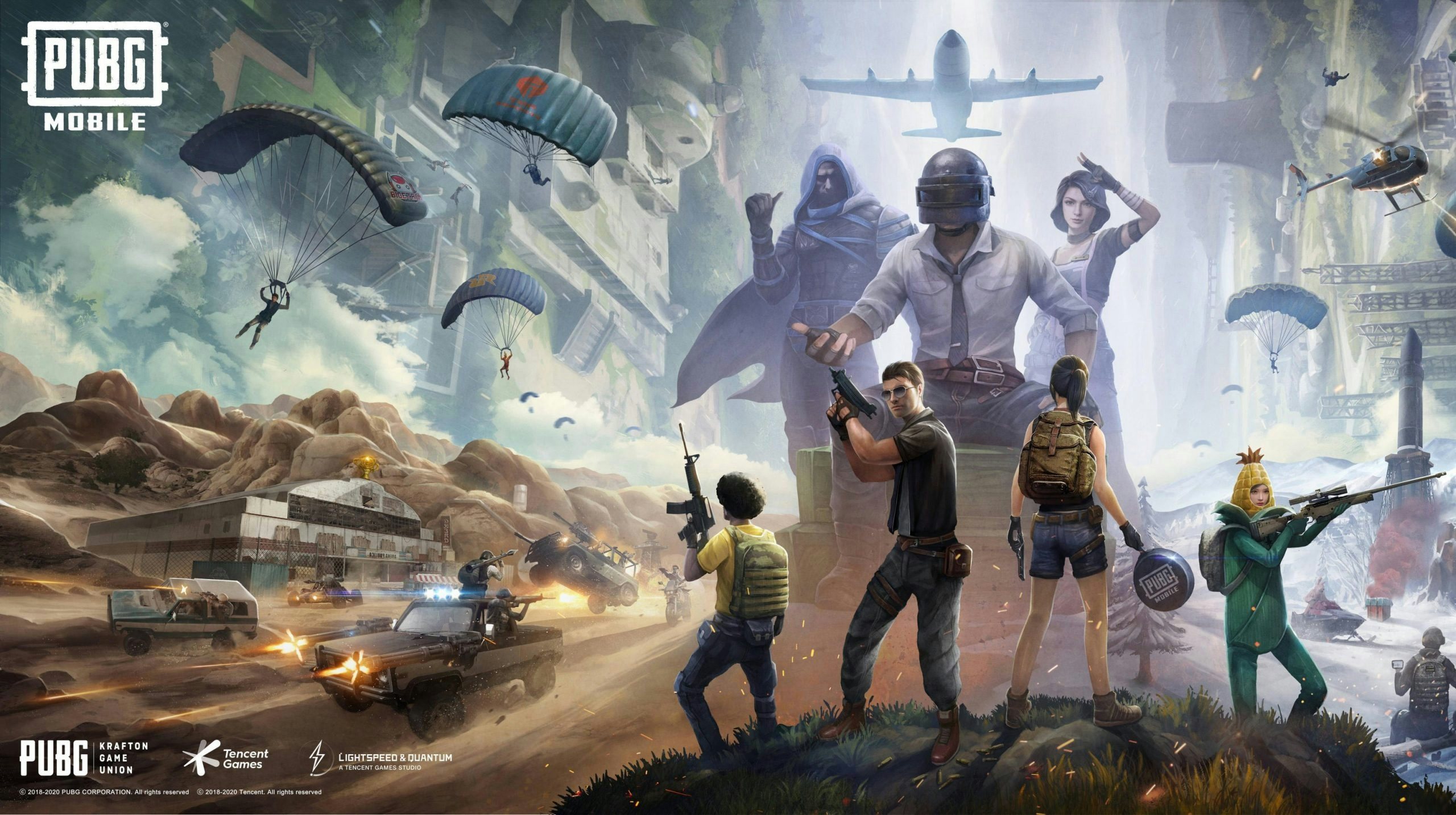 Tencent’s PUBG has topped a list of Chinese mobile games, which, as a whole, earned more than  $100 million in overseas markets
during 2020. Photo: Courtesy of Tencent