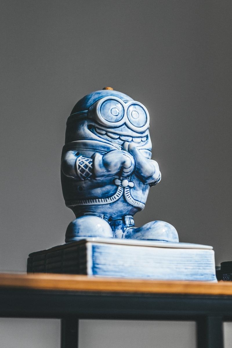 As shown in the Minions collaboration, Yeenjoy Studio uses cermaic methods that were adopted during the Eastern Han Dynasty. Photo: Yeenjoy Studio