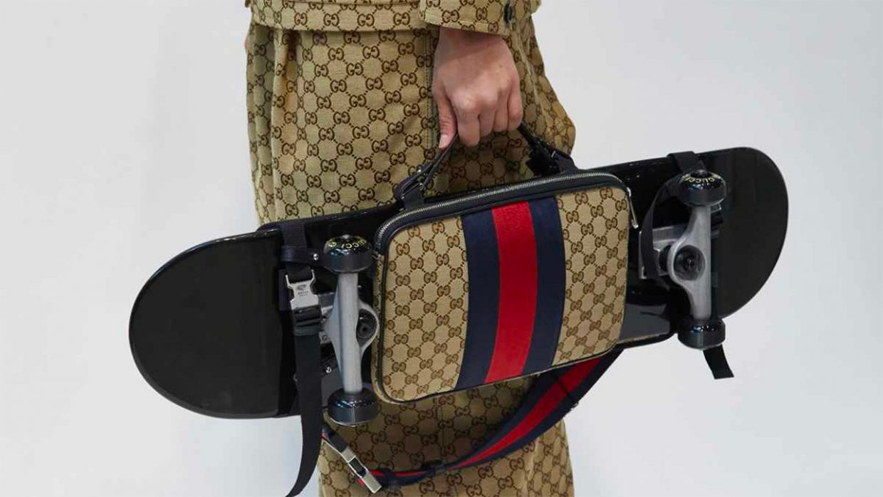 Skateboard culture is going mainstream in East Asia, winning over new consumers and redefining social norms in the process. Photo: Gucci