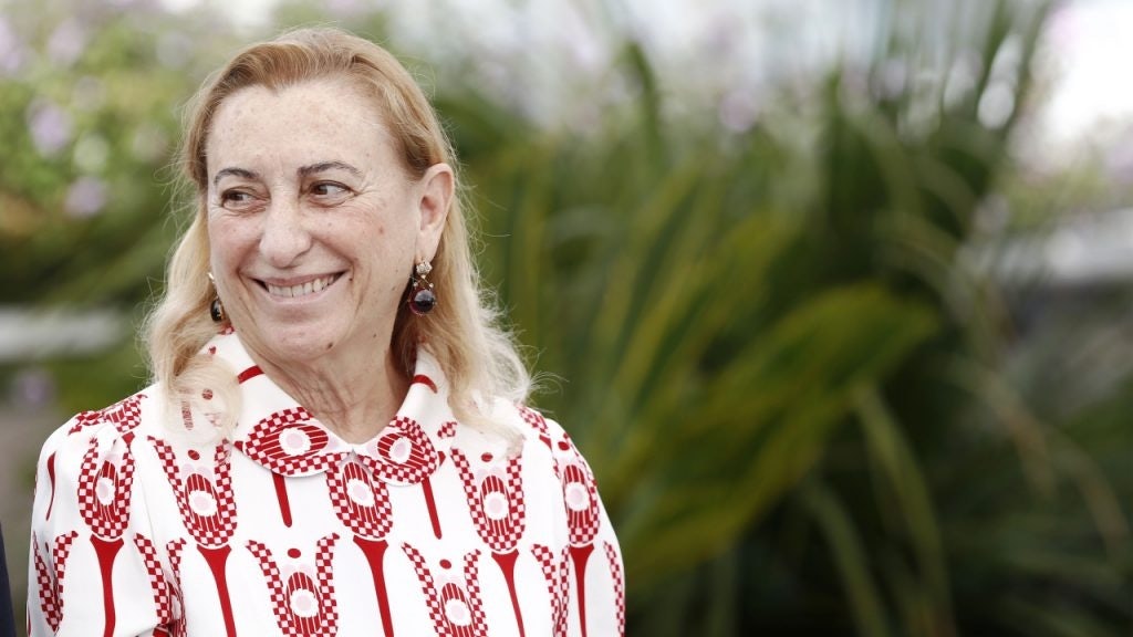 Miuccia Prada will be stepping down as the co-CEO of Prada Group in early 2023. Photo: Shutterstock