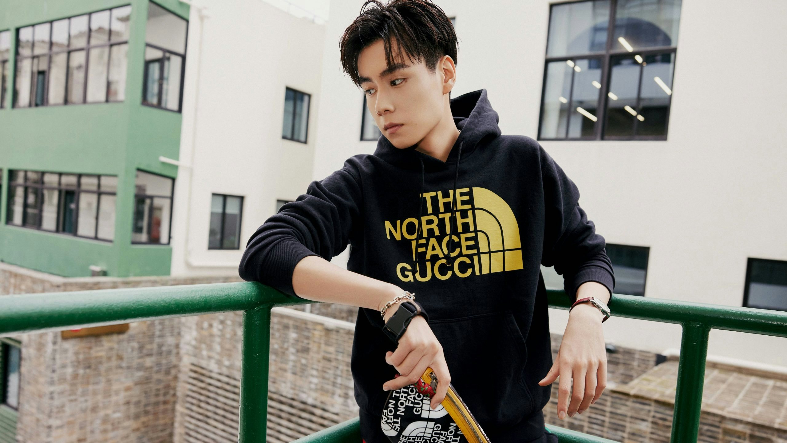 Despite their varying motivations for buying luxury brands, Chinese consumers love to mix and match labels and styles, creating a new market space. Photo: Courtesy of Gucci x The North Face