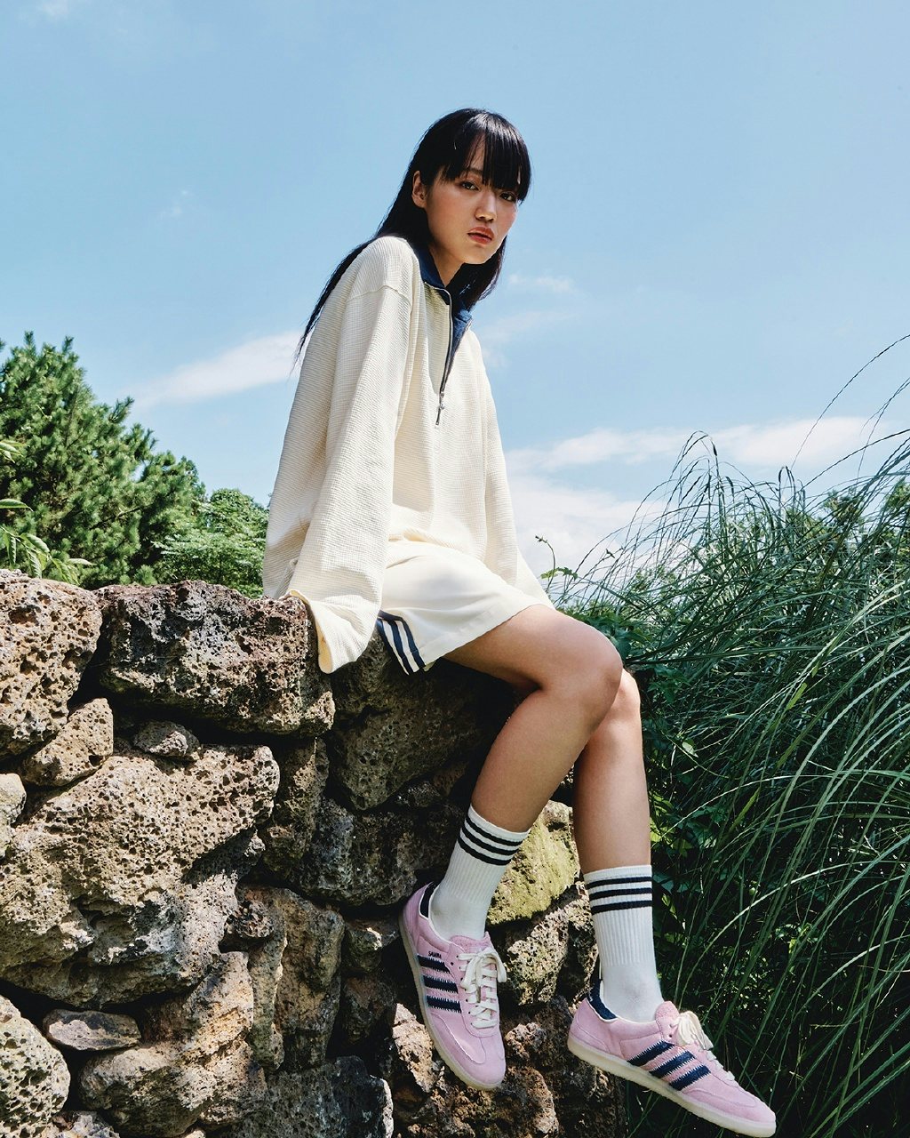 Teaming together for a second time, NoTitle and Adidas Originals have desgined four immaculate takes on the Samba sneaker, along with a clothing capsule. Photo: NoTitle x Adidas Originals