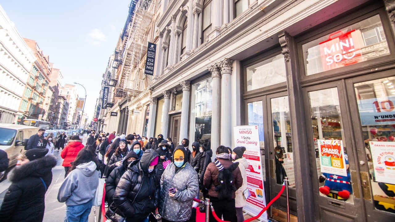 Miniso, a Japanese-inspired lifestyle product retailer from China, has expanded into Manhattan. Will Gen Zers take to Miniso’s collabs at affordable prices? Photo: Miniso