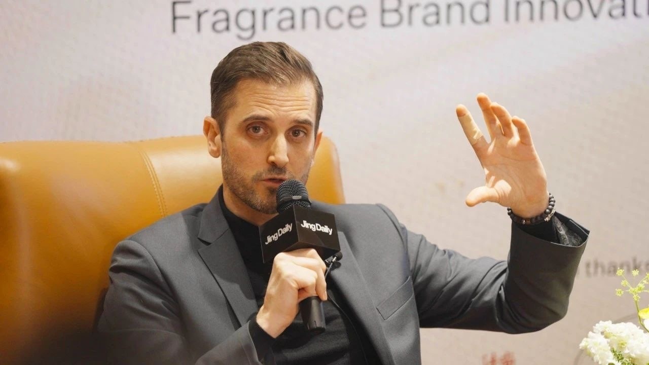 Olivier Viejo, Vice President of Fine Fragrance APAC at Firmenich. Photo: Jing Daily
