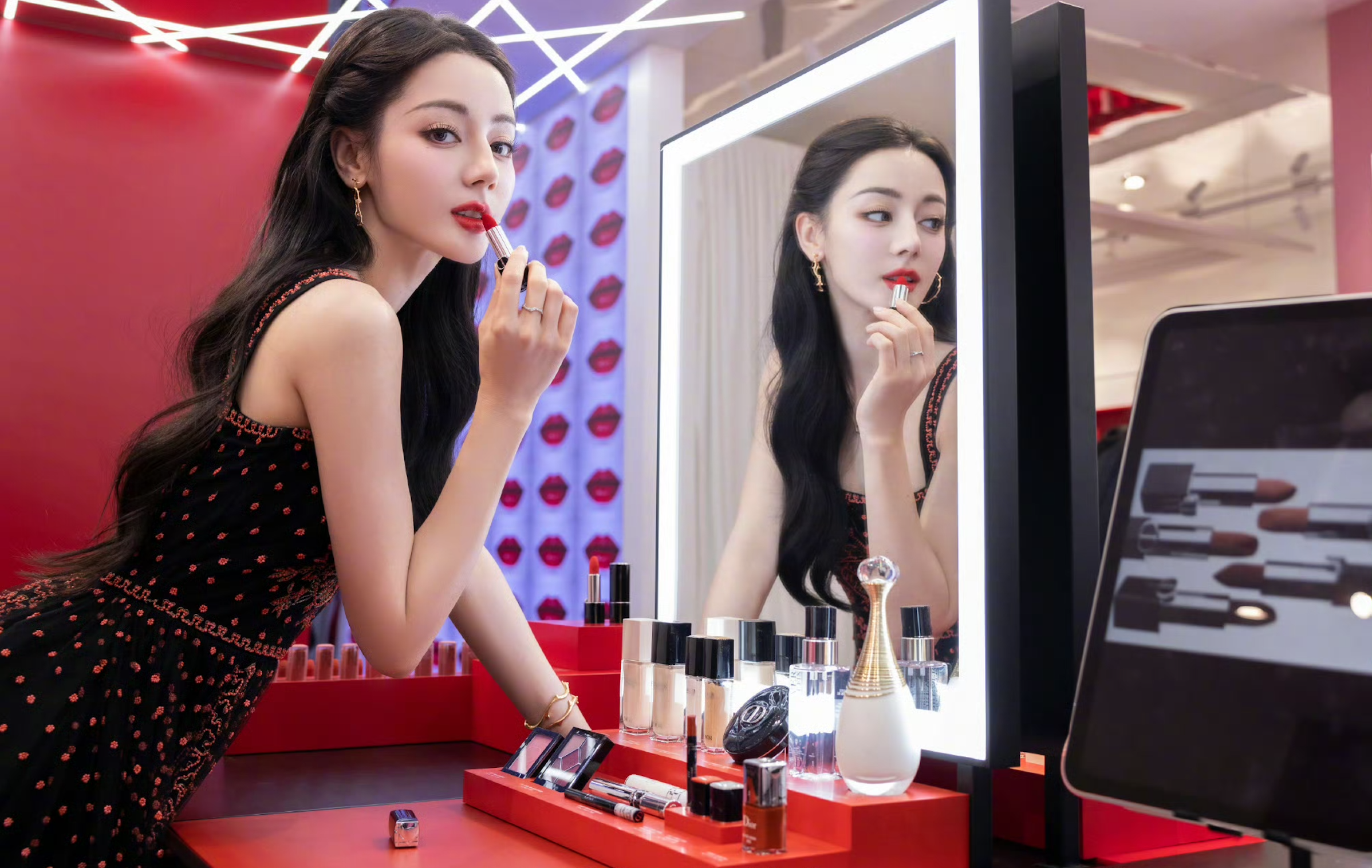 Dior claimed second spot on WeArisma’s beauty leaderboard thanks to Chinese actress and singer Dilraba Dilmurat. Image: WeArsma