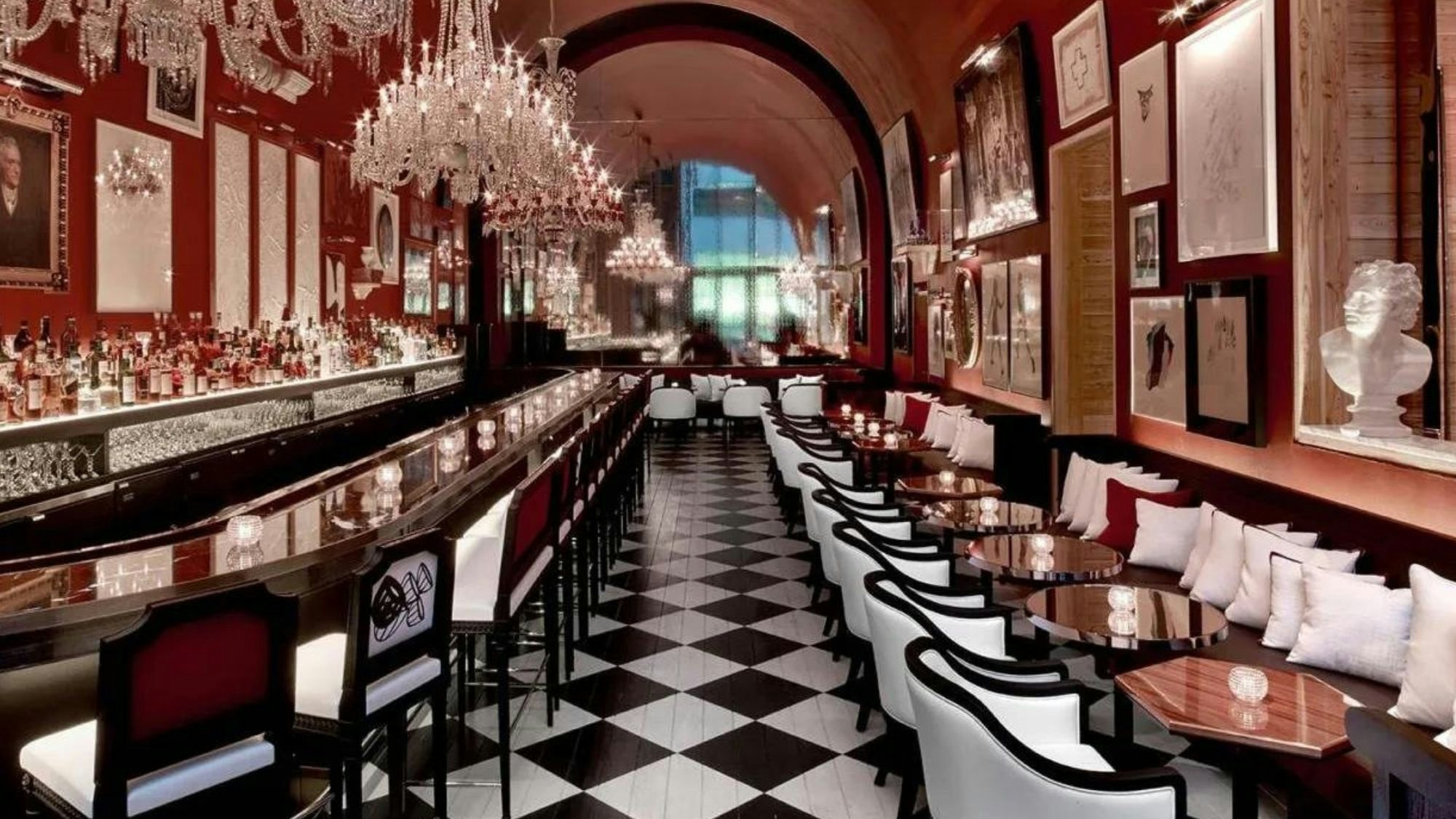 China remains the second largest consumer of luxury, with an apparent love for brand-led hotels such as the Baccarat in New York City. Photo: Baccarat Hotel Bar