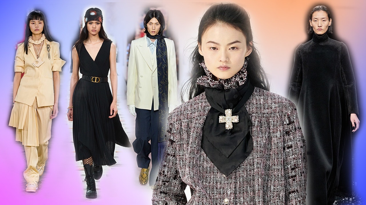 Having taken notes from other contenders this season, brands at PFW tapped into the power of Chinese celebrities and KOLs for social engagement. Illustration: Haitong Zheng/Jing Daily.