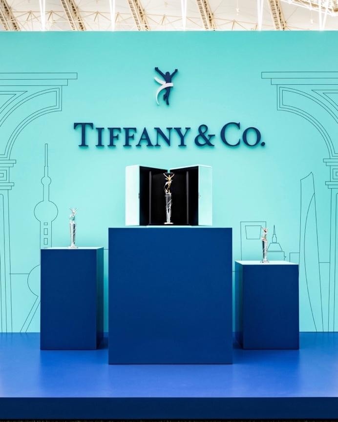 In 2023, Tiffany & Co. became the official trophy partner of the Shanghai Marathon. Photo: Tiffany & Co.

