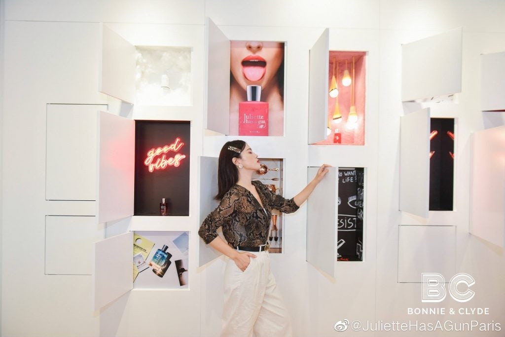 Juliette Has a Gun hosted a pop-up event at Bonnie amp; Clyde's Shanghai outlet last September. Photo: Juliette Has a Gun's Weibo