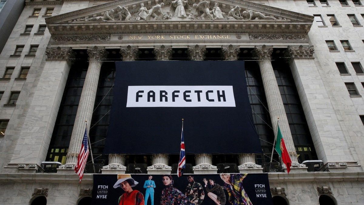 After weeks of scrambling to avoid a wipeout amid revenue drops and dwindling global luxury purchases, Farfetch has narrowly avoided bankruptcy by being sold to the South Korean giant Coupang. Photo: Shutterstock