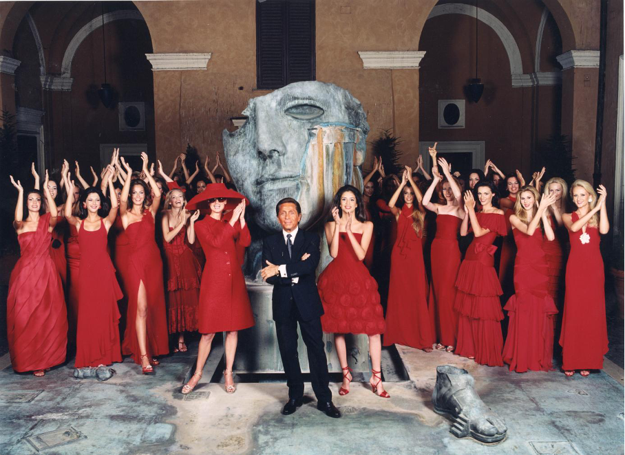 Red has long been at the core of Valentino's identity. Photo: Valentino 