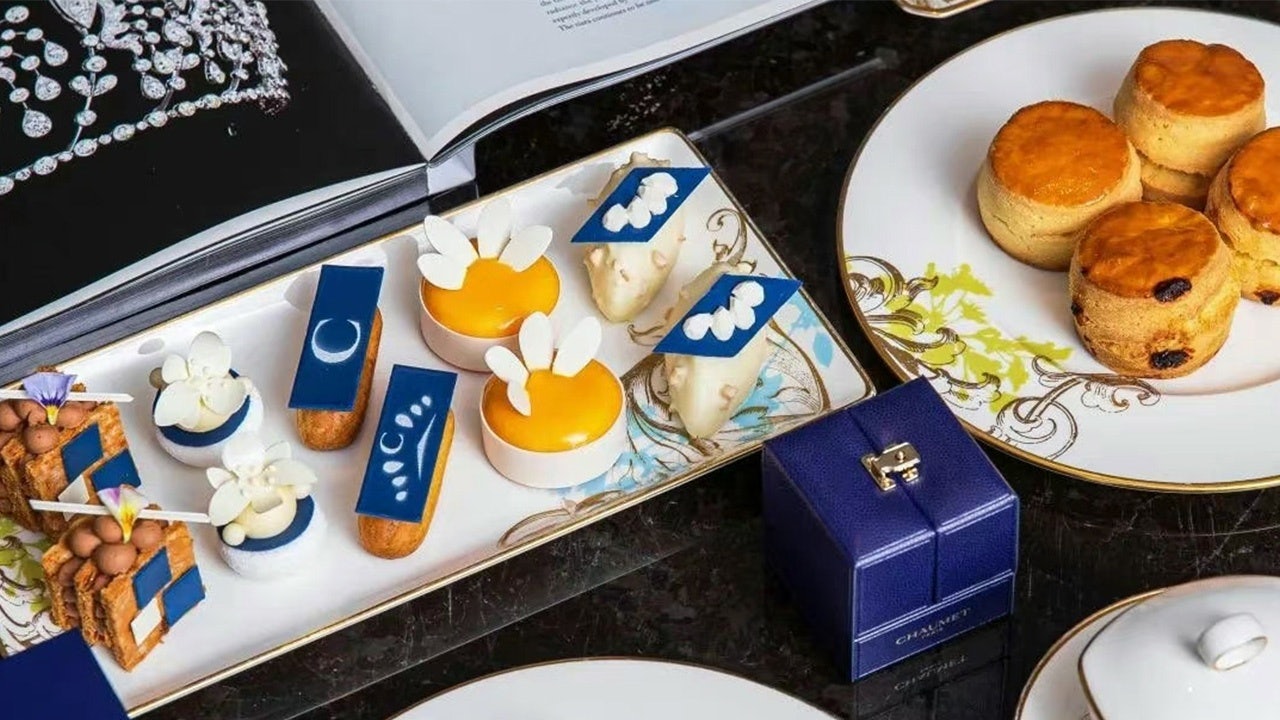Five-star afternoon tea collabs have proven to be an organic traffic-driving formula. From De Beers to Chaumet, brands are helping themselves to a piece of the magic. Photo: Mandarin Oriental Wangfujing