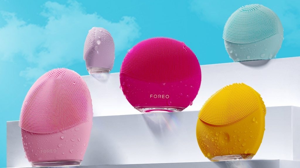 The FOREO LUNA collection includes the LUNA 3, the first smart skincare device that provides targeted firming massage routines controlled by the FOREO For You app. Photo: FOREO