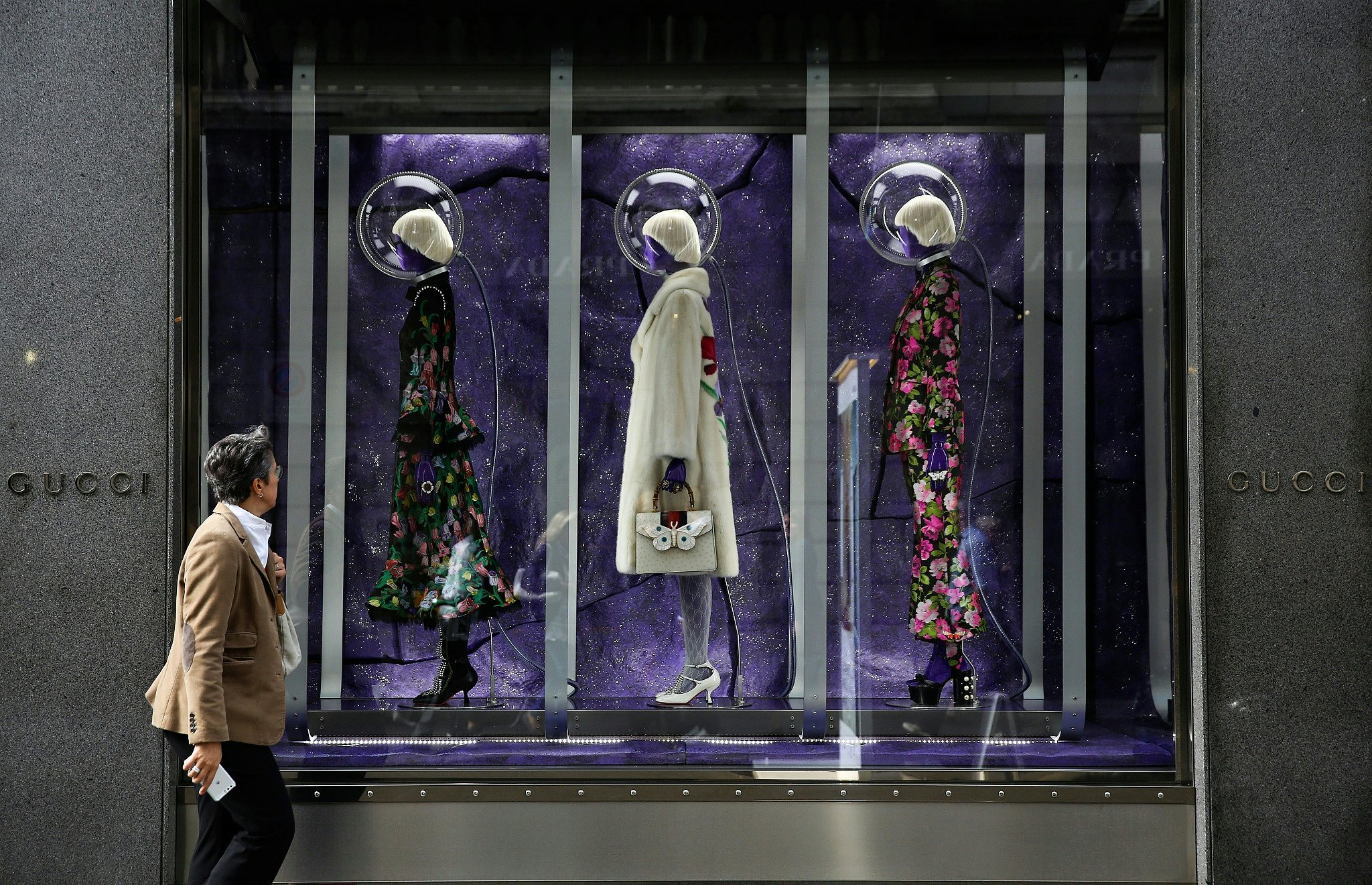 Social media influence of Italian luxury brands like Gucci in China is still a fraction of that in the West. Photo: VCG