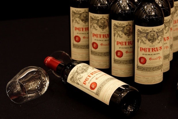 Petrus is, according to Christie's, the "king of wine investment"