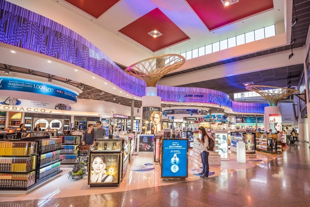 As the largest duty-free retailer in Thailand, King Power International Group rolled out an extensive marketing plan ahead of the holiday to market toward value-conscious Chinese travelers. Photo: Shutterstock