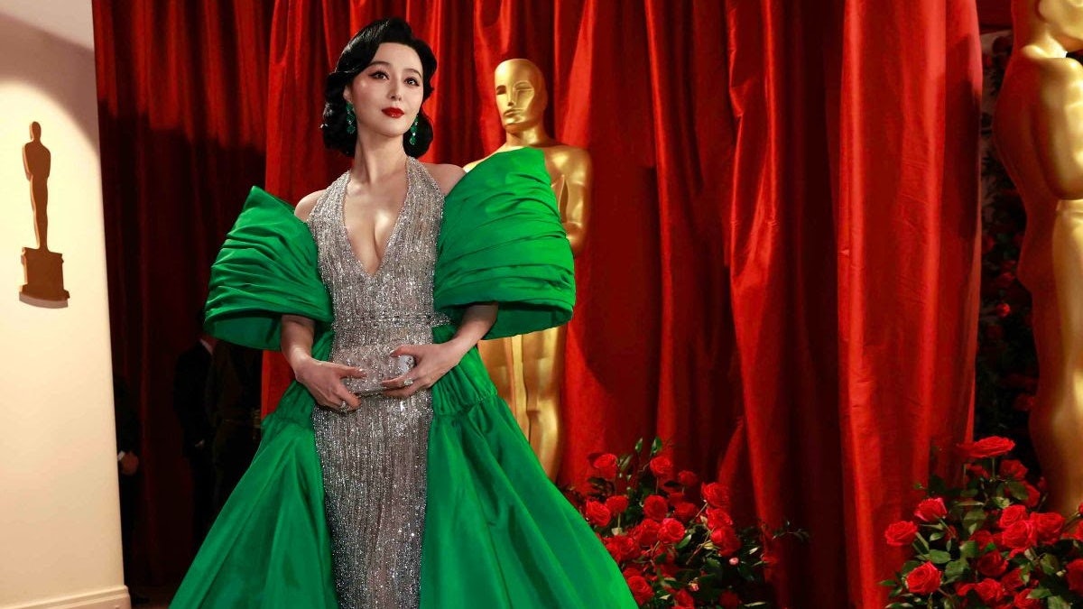  Does Fan Bingbing’s appearance at Hollywood’s biggest event signal a reprieve for other stars who have fallen afoul of China’s tax authorities? Photo: Courtesy of Tony Ward Couture
