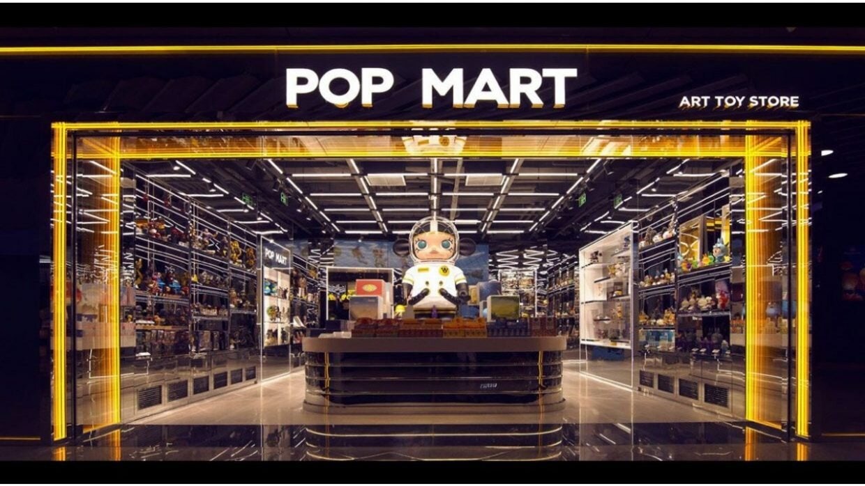 Pop Mart's share price has halved over the past six months. Image: Courtesy of Pop Mart