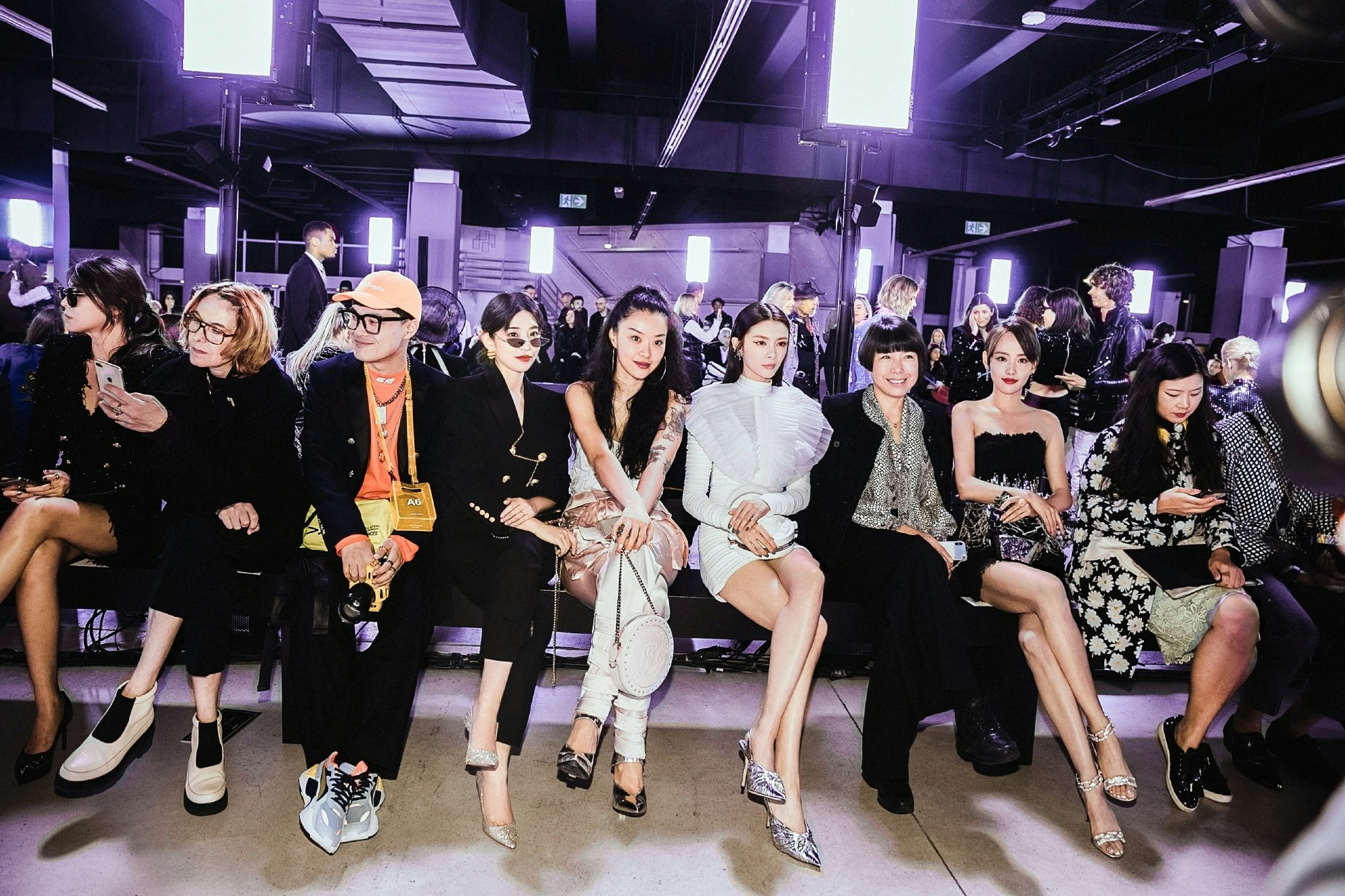 Chinese celebrities and influencers rubbing shoulders with editors on the runway front row has become a common scene during fashion weeks. Photo: Weibo