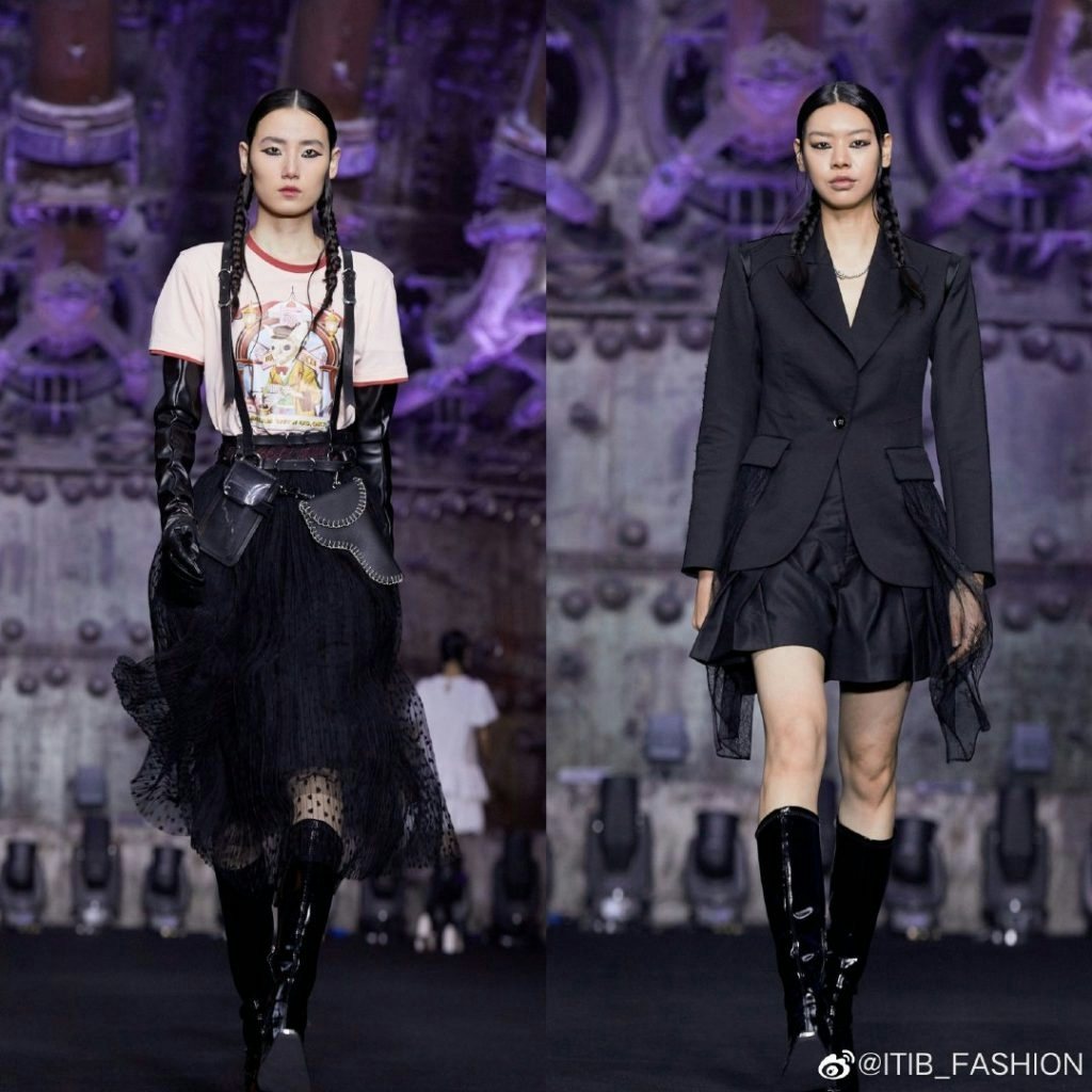 ITIB's fashion show featured looks from domestic designer brands, including ANNAKIKI and BAN XIAOXUE. Photo: ITIB's Weibo