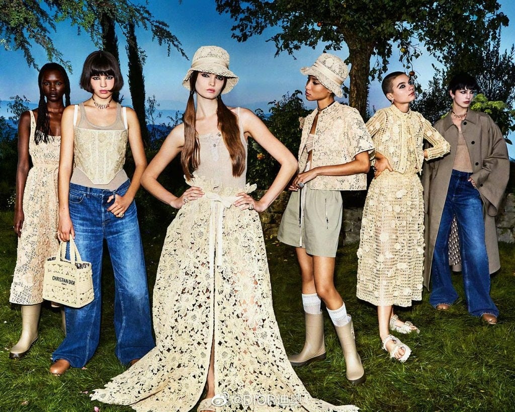 Unveiled in April, the Dior Gardening capsule collection combines luxury and sportswear. Photo: Dior