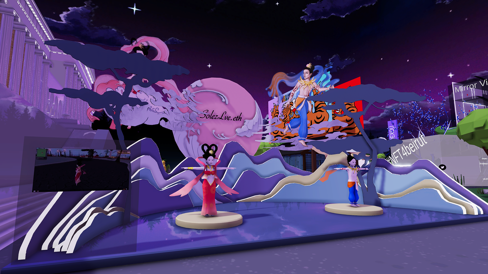For NFTs, collaboration is proving to be an effective luxury route. Jing Collabs & Drops‘ new market report, NFT Collaboration: Luxury’s Metaverse Opportunity, explains. Photo: Decentraland