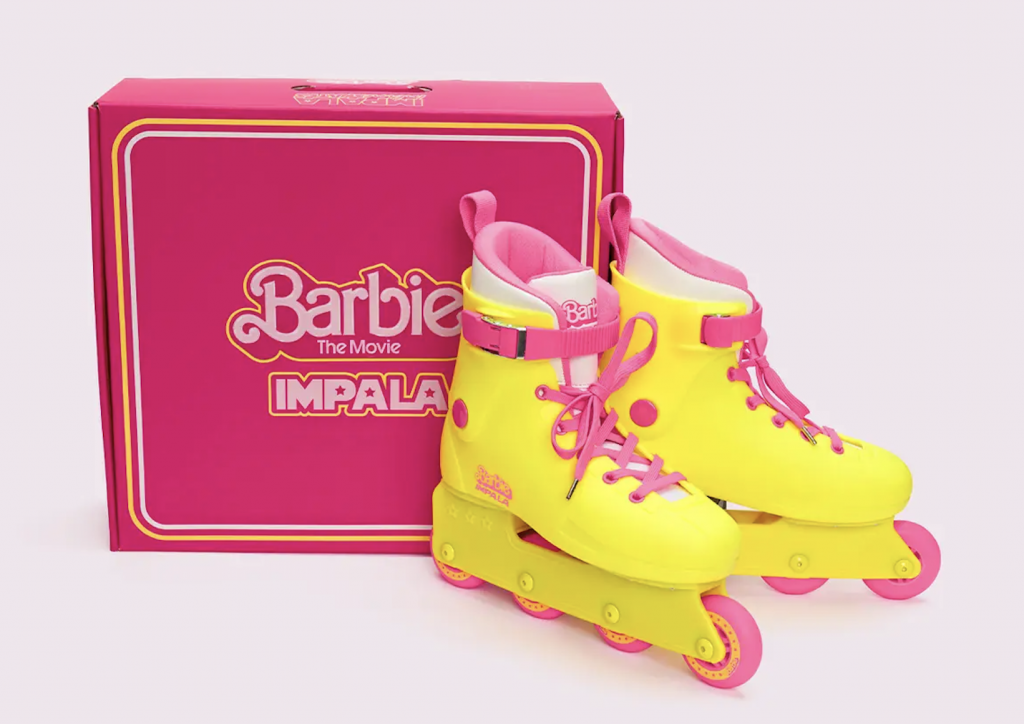 In July, the world turned pink in line with Barbie's film release. Photo: Impala Skate Europe