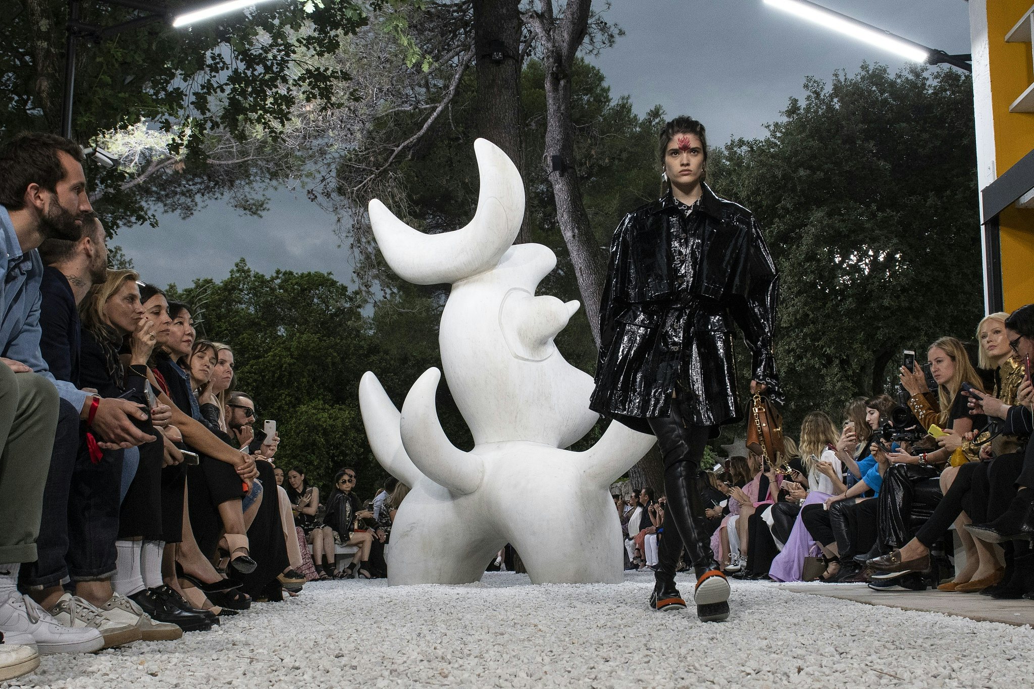 Louis Vuitton 2019 Cruise Collection at Fondation Maeght on May 28, 2018, in Saint-Paul-De-Vence, France. Photo: Peter White/Getty Images