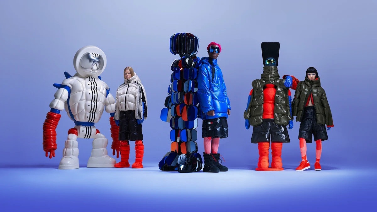 In October, Adidas and Moncler teamed up on an AI-generated NFT project. Photo: Adidas