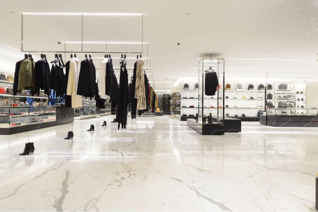 Saint Laurent launched the second Chinese flagship store in Beijing. Photo: Shutterstock