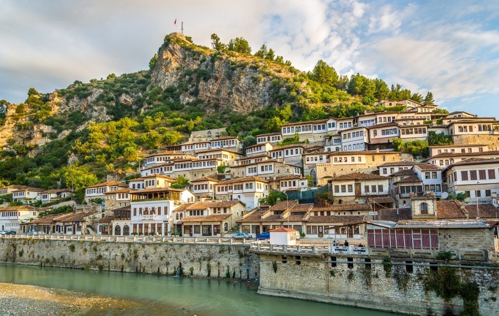Berat, a picturesque historical town in Albania, is a designated UNESCO World Heritage Site. Photo: Shutterstock