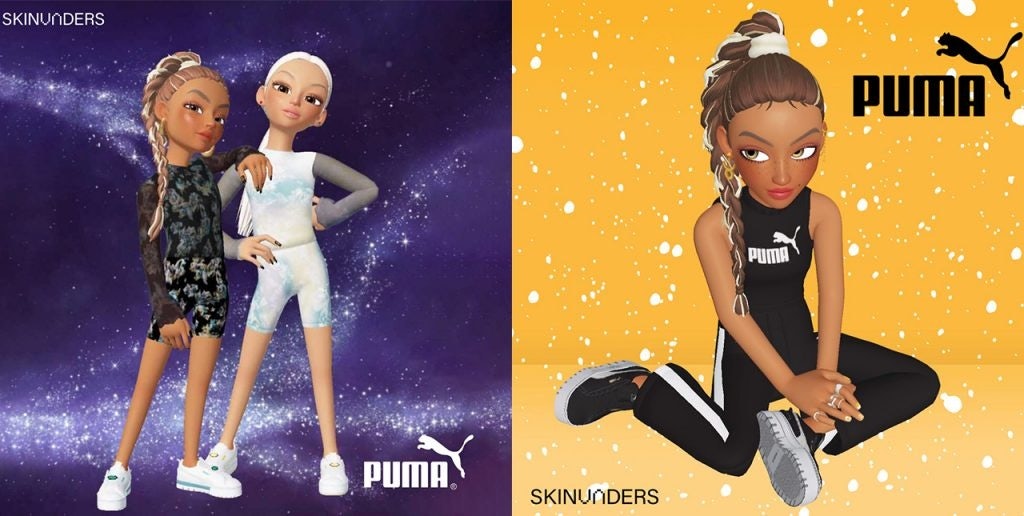 Skinvaders helps major fashion brands like Puma enter the gaming world via digital clothing. Photo: Skinvaders