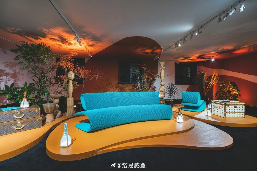Louis Vuitton opened a dedicated furniture and homewares store in Shanghai in 2022. Photo: Louis Vuitton