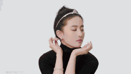 Chaumet's latest campaign featuring Liu Yifei.