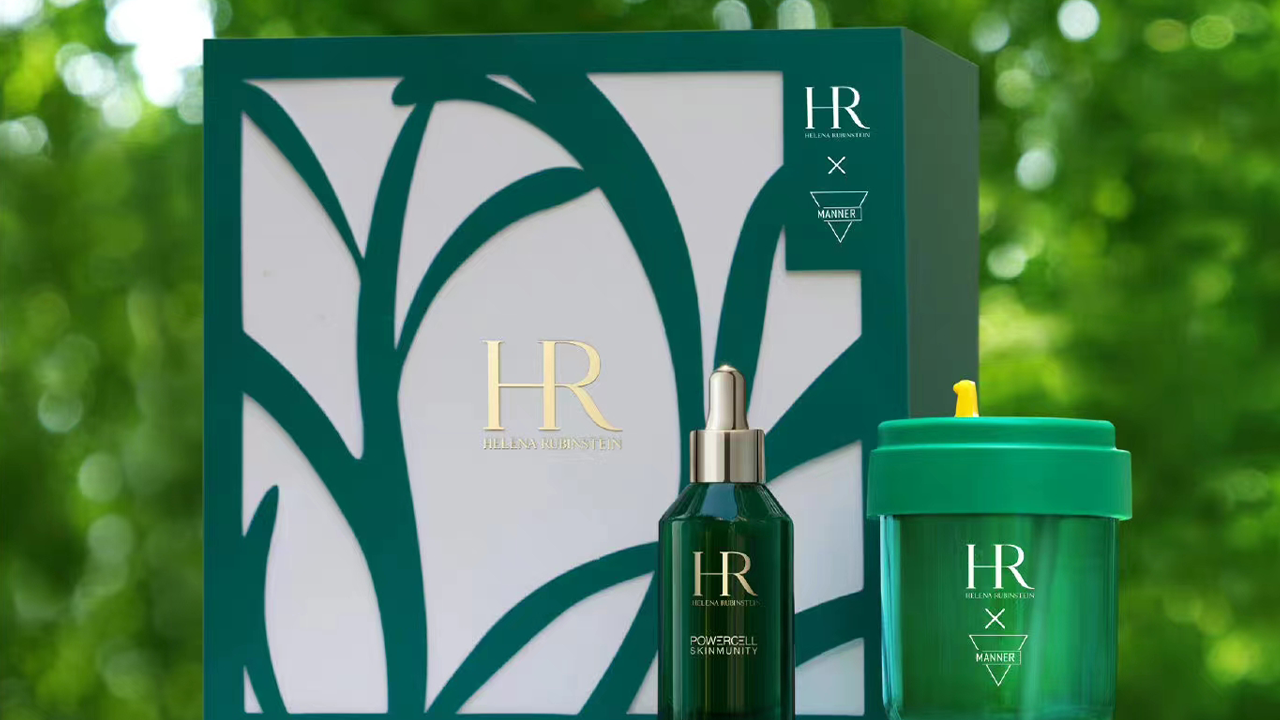 L'Oréal-owned high-end beauty brand Helena Rubinstein collaborated with Chinese coffee chain brand Manner Coffee to launch a campaign that celebrates youth. Photo: Courtesy of Helena Rubinstein