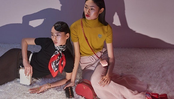 Italian luxury brand Prada's 2019 Lunar New Year campaign drew similar criticism as Burberry from Chinese consumers. Photo: Prada Weibo