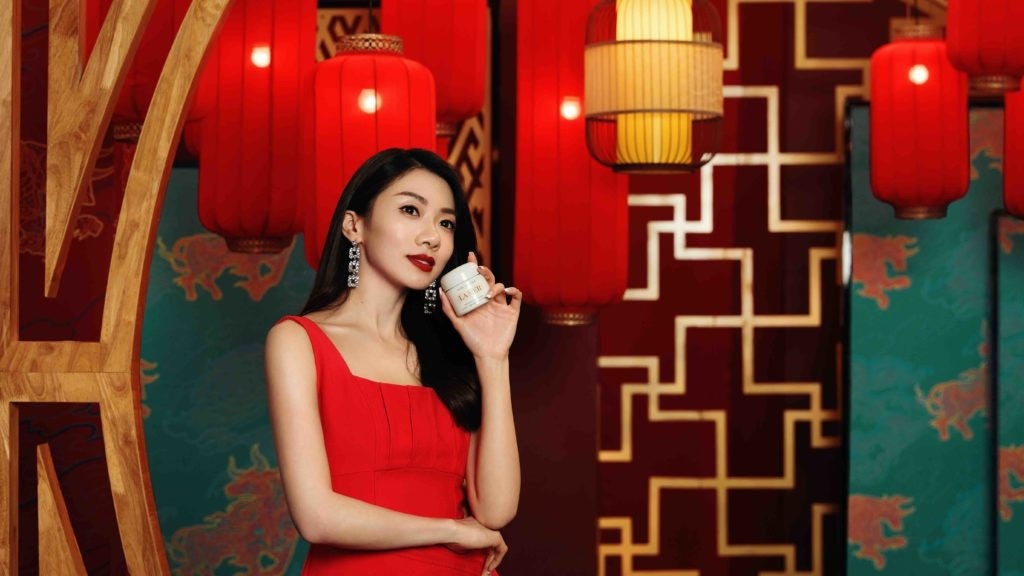 La Mer collaborated with Chinese KOL Yvonne Ching to ring in the Year of the Ox. Photo: Courtesy of La Mer