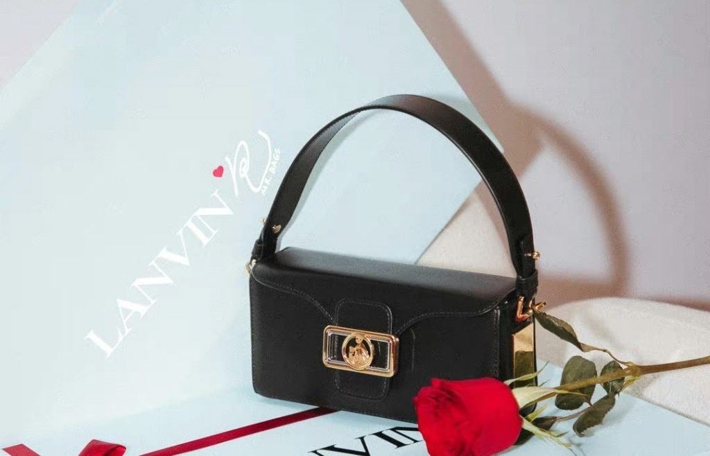 Luxury fashion house Lanvin collaborated with Mr. Bags to release 155 gift box sets for Valentine's Day this year. Photo: Lanvin's Weibo