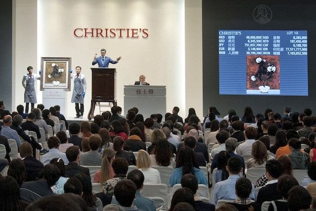 Art collection is becoming increasingly popular with China's rich as they search for unique and meaningful ways to spend their money. (Christie's)
