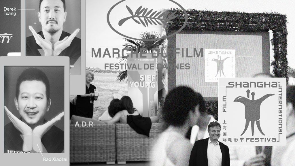 A.D.R for the SIFF promotion at Cannes Film Market. Photo: Jeremy Burbant and Laurent Attias