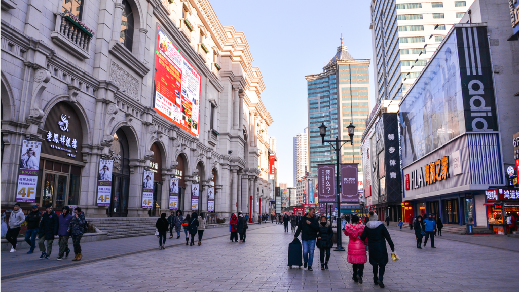 Shenyang Zhongjie, one of the first commercial pedestrian streets in China, has a history of nearly 400 years. Photo: Shutterstock