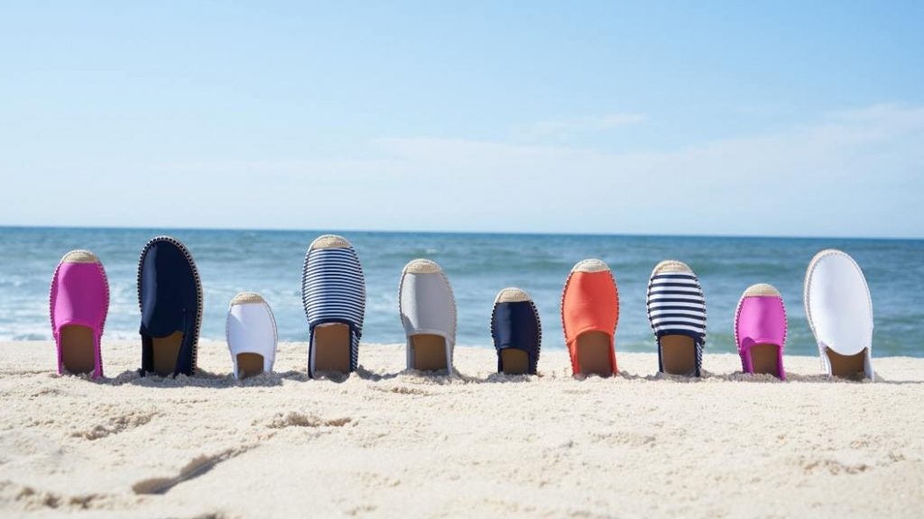 Sea Star Beachwear, which holds four design patents for three water shoe styles and a neoprene bag, raised 1.25 million in seed funding last year. Photo: Sea Star Beachwear