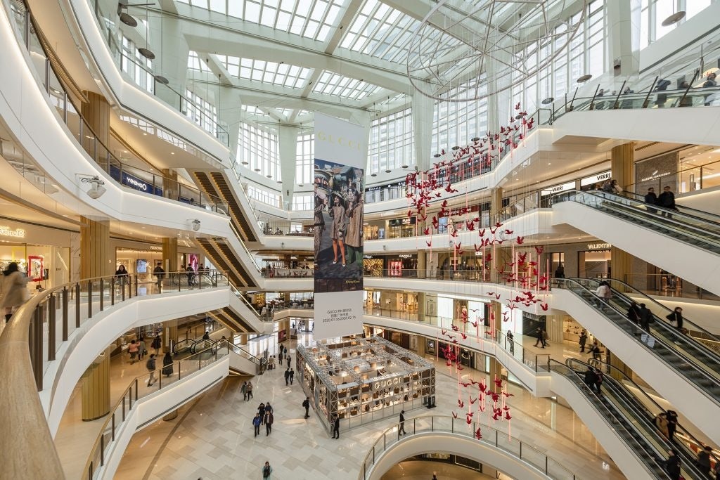 Hang Lung's luxury mall Plaza 66 in Shanghai. Photo: Hang Lung