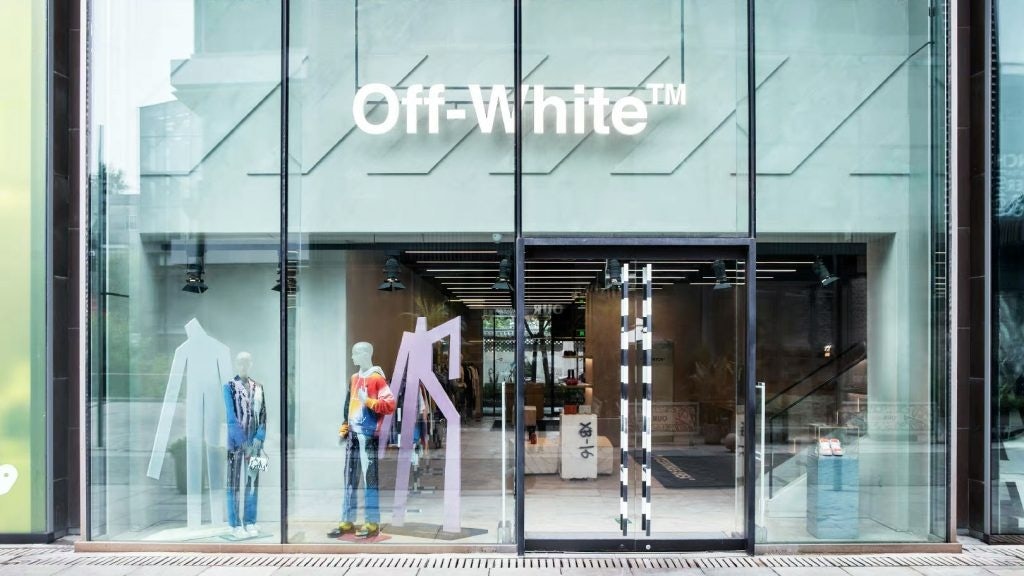 Off-White closed its Beijing Sanlintun store in March 2023. Photo Off-White