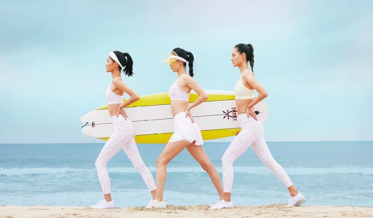 Activewear is a crowded industry, with many global and local luxury brands jumping in. Can brands create a narrative to attract new Chinese consumers? Photo: Maia Active.