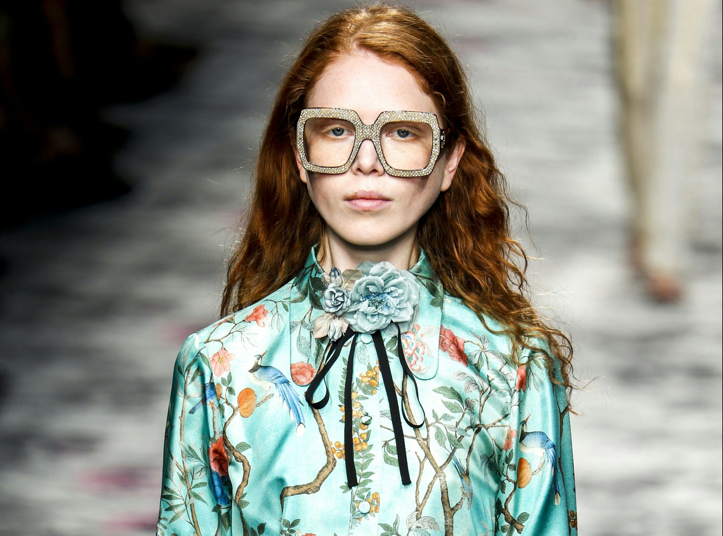 Gucci Spring Summer 2016 collection fashion show in Milan. Image via Shutterstock.