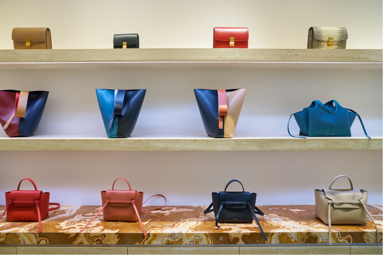 The French luxury brand Celine recently unveiled its e-commerce service in Asia, which covers countries from China and Singapore to Japan. Photo: Shutterstock