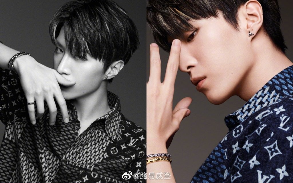 Louis Vuitton starred Fan Chengcheng in its LV Volt jewelry campaigns, 2020. Photo: @ Louis Vuitton Weibo