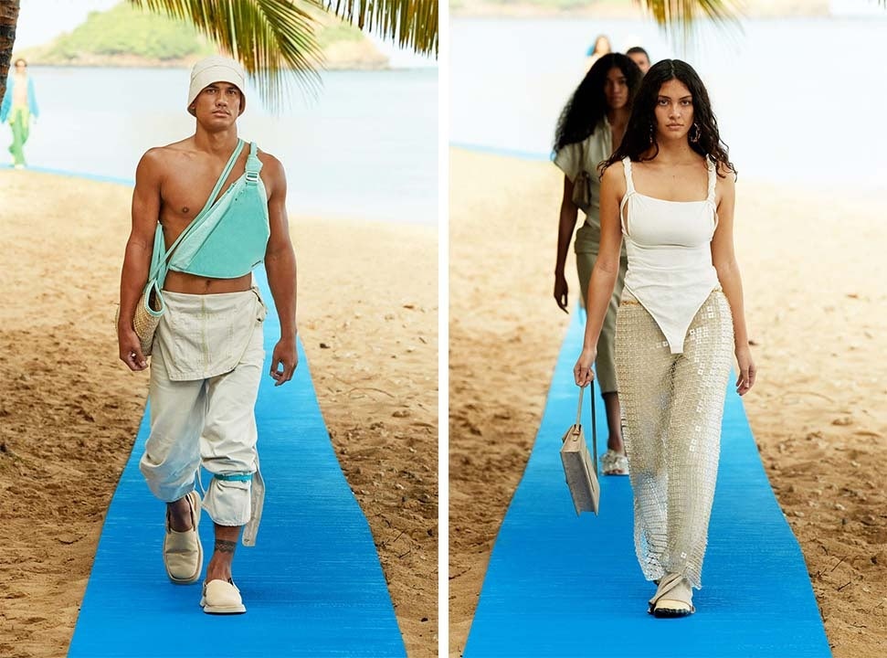 Jacquemus' Spring 2022 show in Hawaii was the designer's first show staged outside of France. Photo: Jacquemus